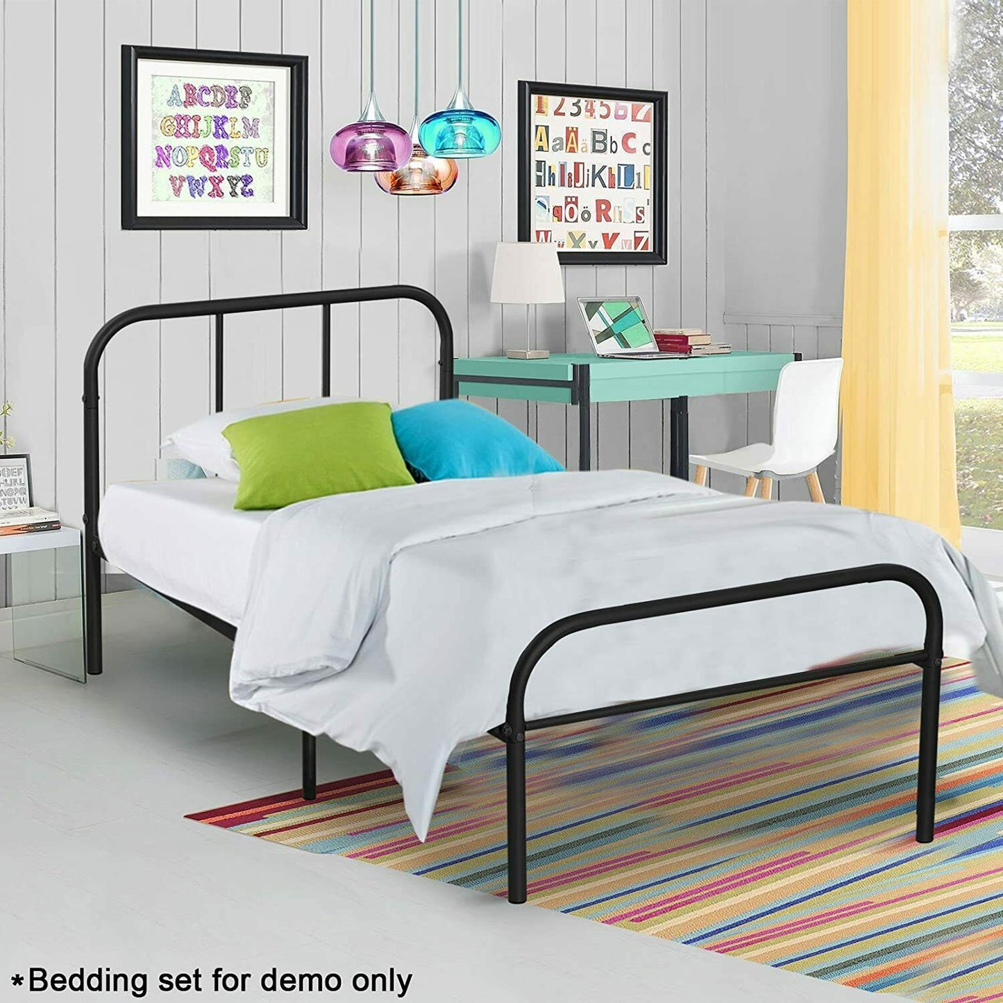 Voilamart Twin Single Metal Bed Frame