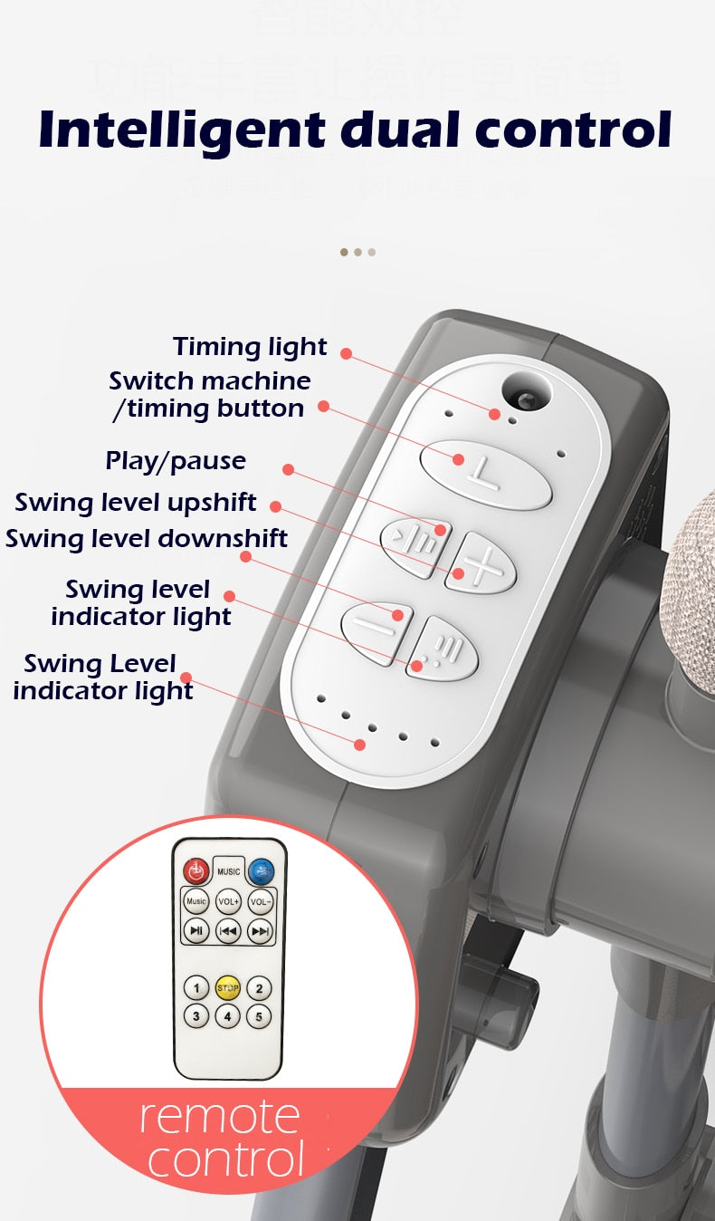 Electric Baby Crib Portable Sleeping Basket