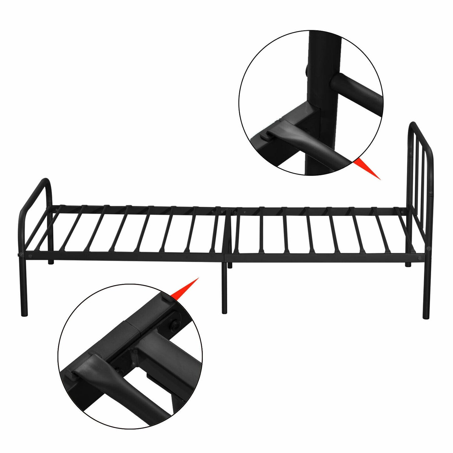 Voilamart Twin Single Metal Bed Frame