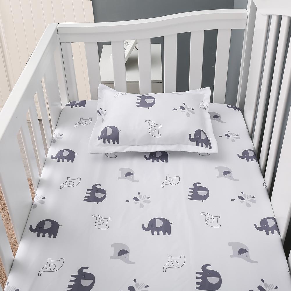 Three-Piece Baby Bedding Set Non-slip Sheets