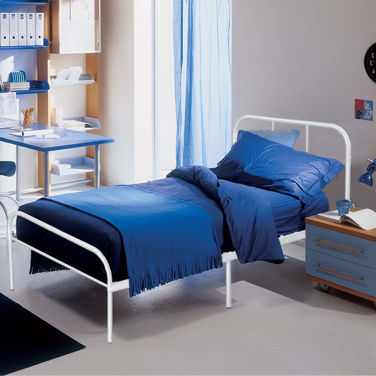 Voilamart Twin Single Metal Bed Frame