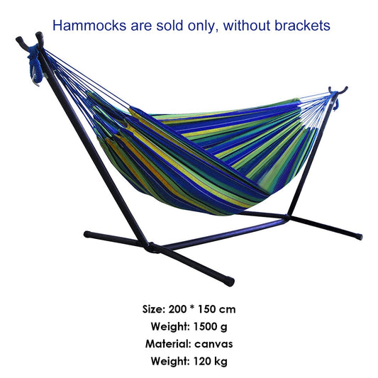 Stripe Color Parachute Hammock Camping travel One Person Outdoor Furniture