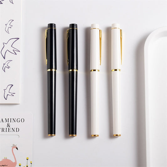 Gel Pen 0.5mm Black Ink Rollerball Pens Stationery Office Accessories