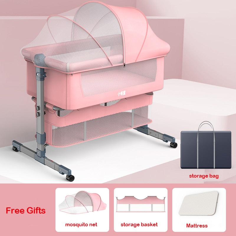 Rocking bed Portable Removable Crib